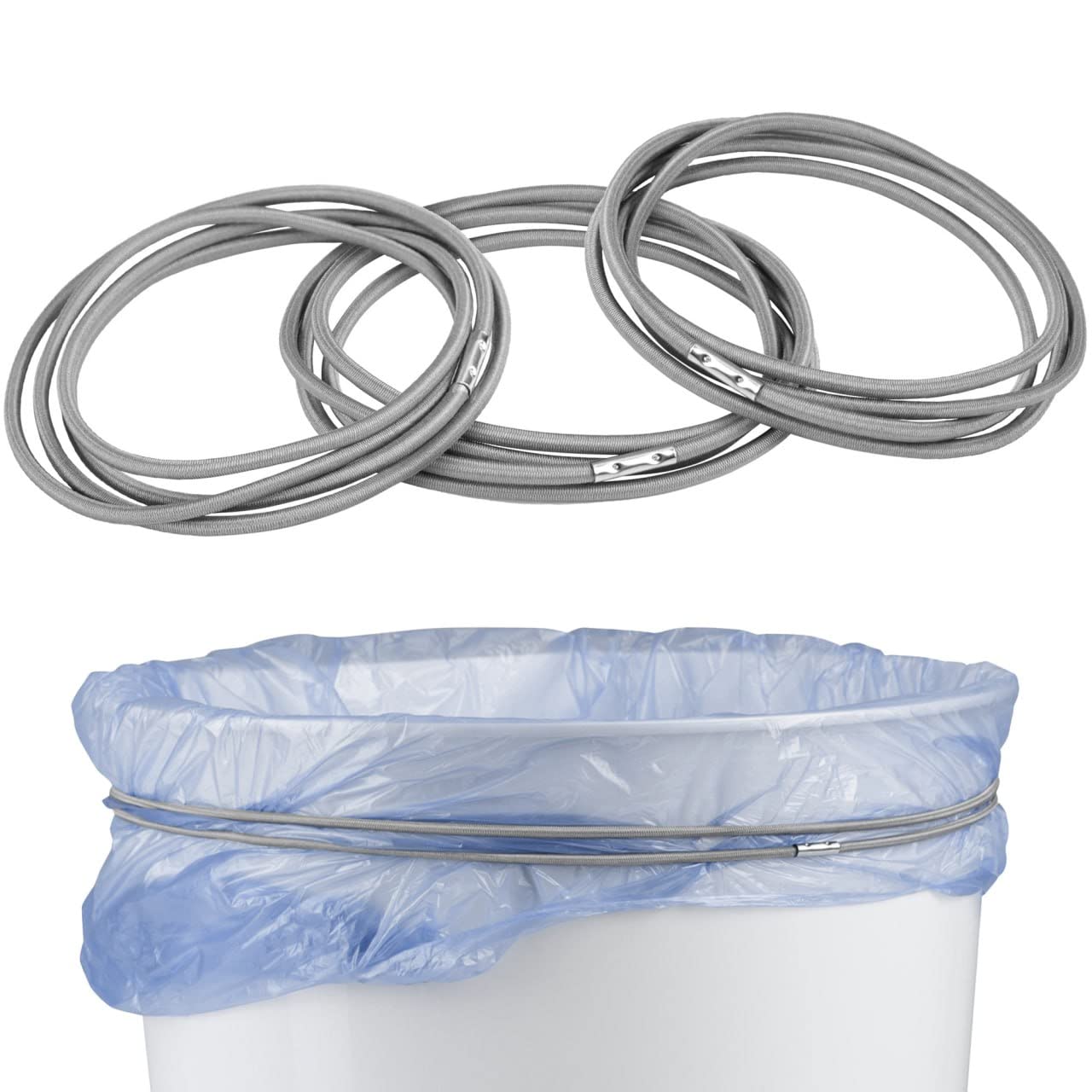 Plasticplace Rubber Bands for 55 gal. Trash Can (5-Pack)