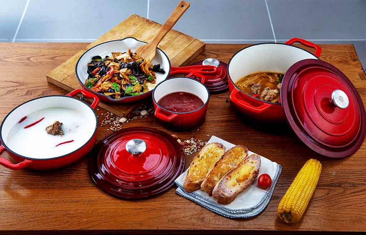 13 Incredible Enamel Coated Cast Iron Cookware for 2024