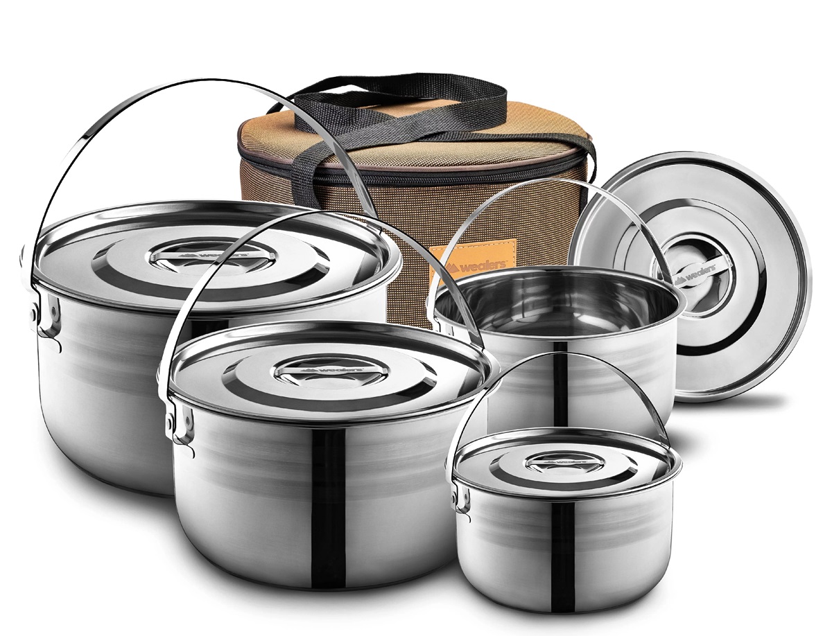 14 Incredible Stainless Steel Camping Cookware for 2024
