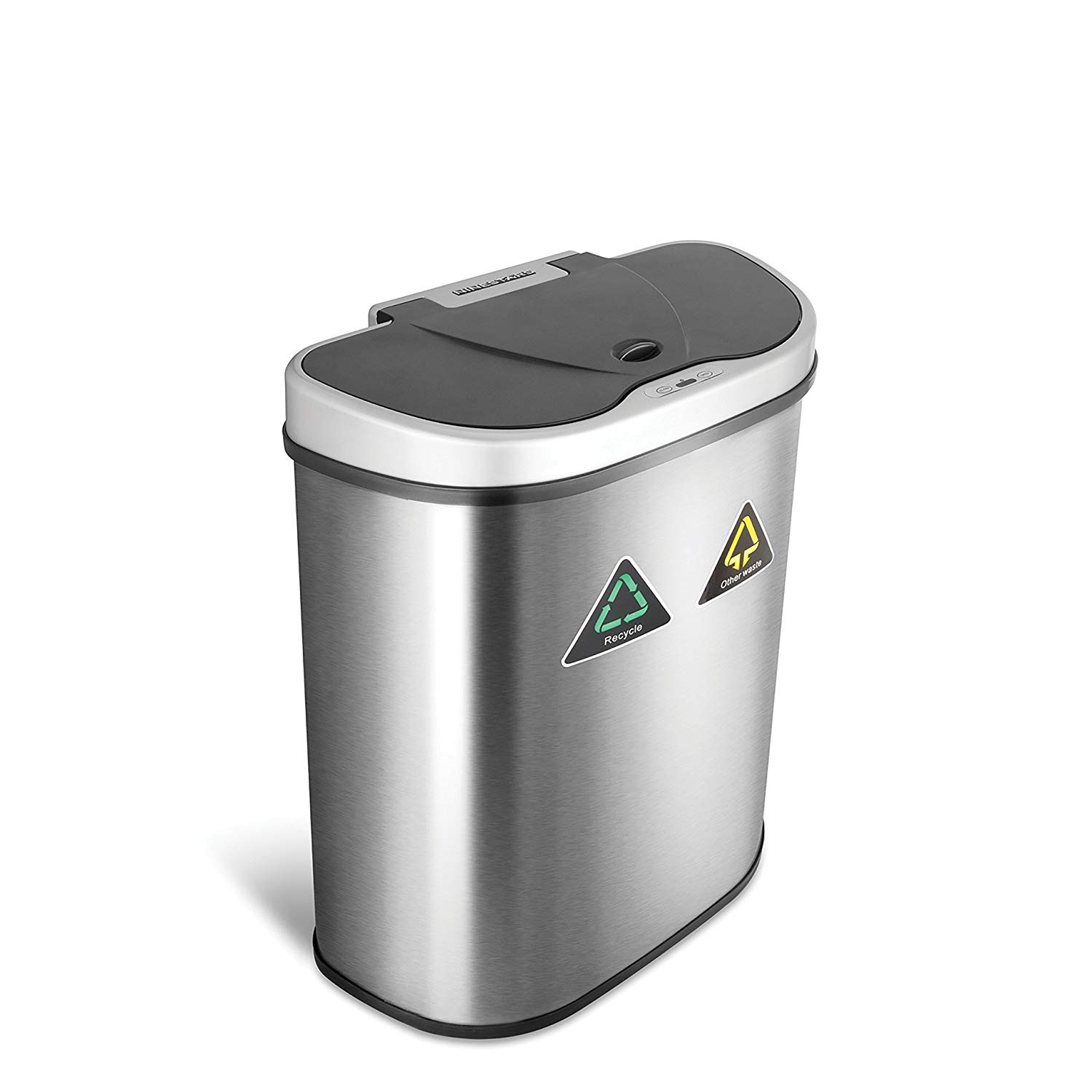 Anborry Bathroom Smart Touchless Trash Can 2.2 Gallon Automatic Motion