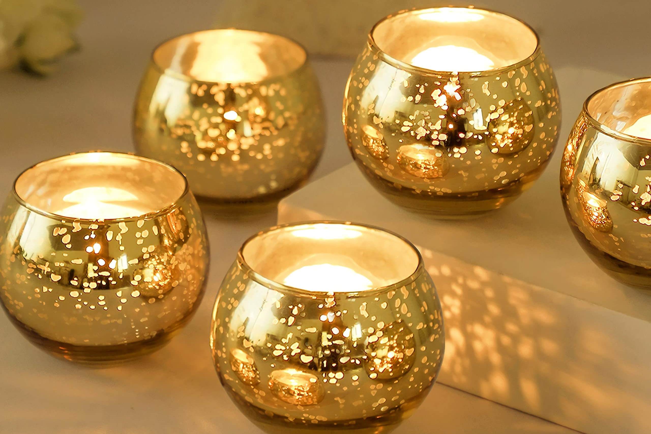 15 Unbelievable Gold Votive Candle Holders for 2024