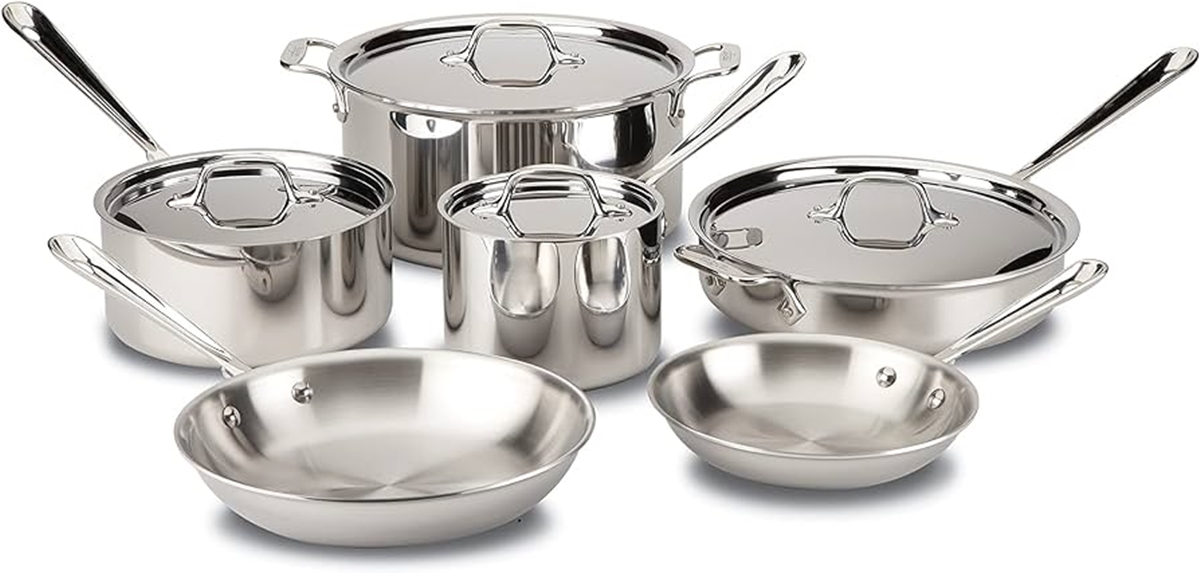 8 Amazing All Clad Stainless Steel Cookware Set for 2024