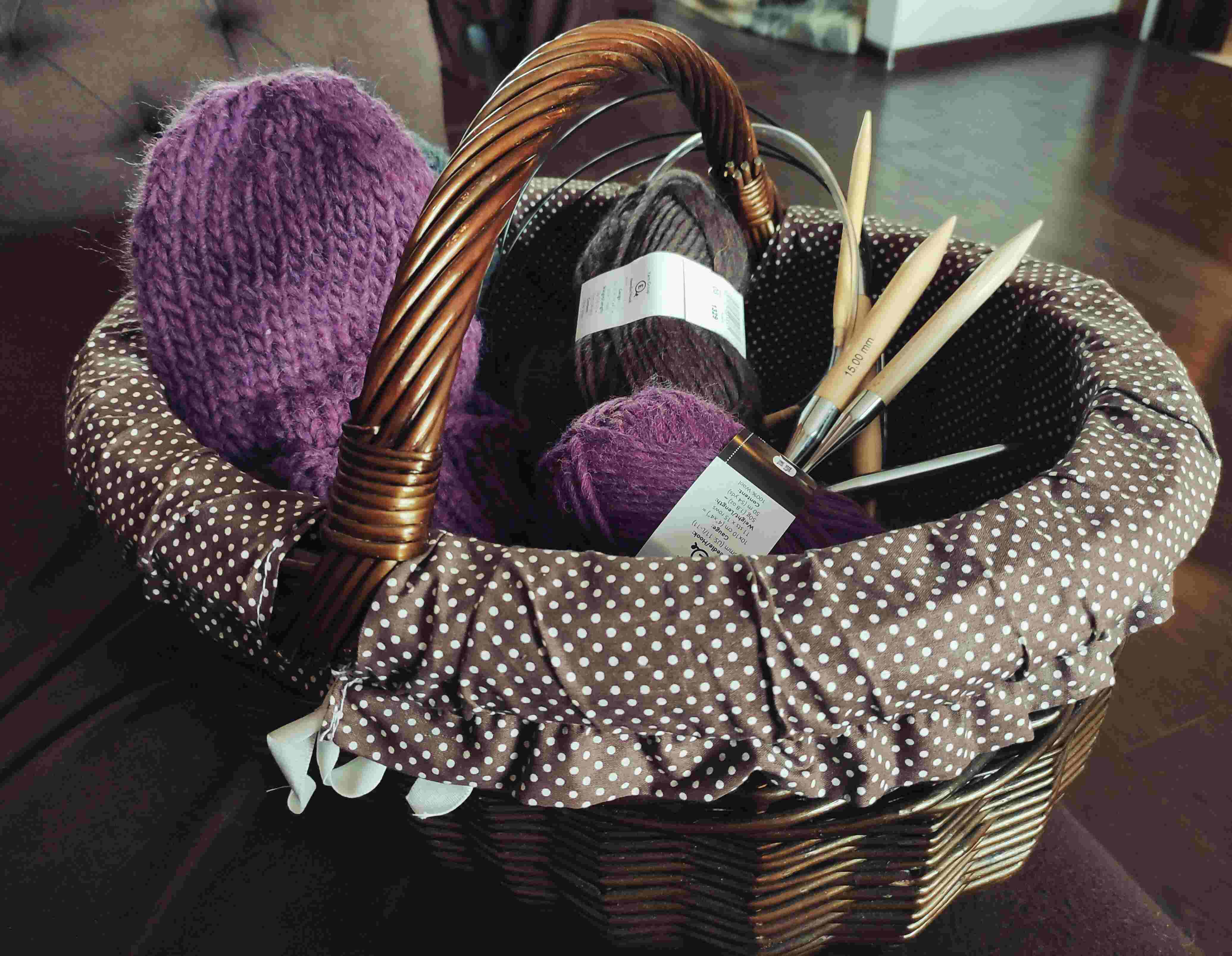Yarn Caddy Large Size Yarn Storage Organizer for Yarn Skeins-Organizer for Crochet Hooks Knitting Needles Other Accessories (Sunflower)