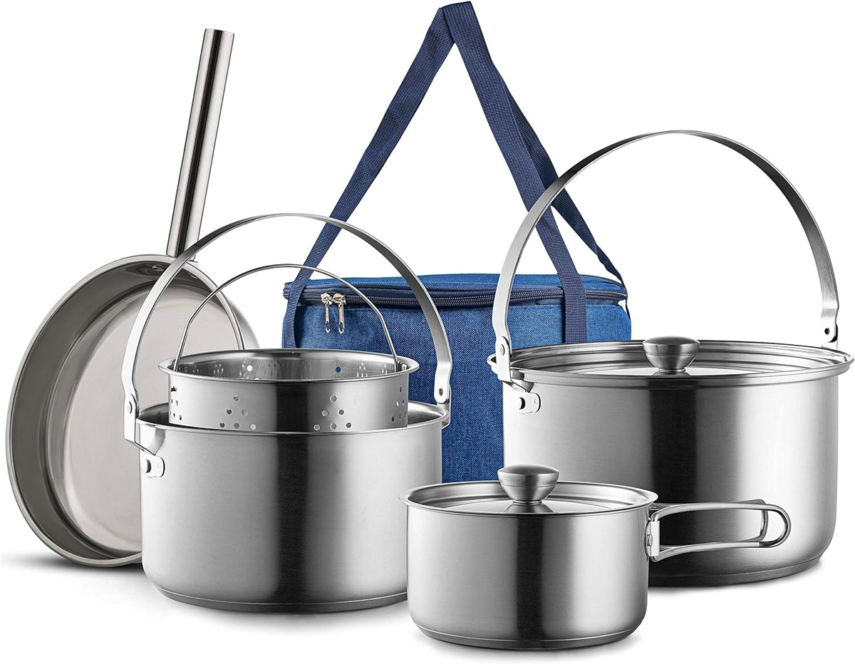 9 Incredible Camping Cookware Stainless Steel for 2024