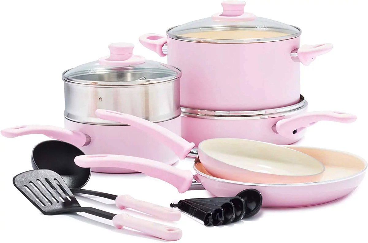9 Unbelievable Pink Cookware for 2024