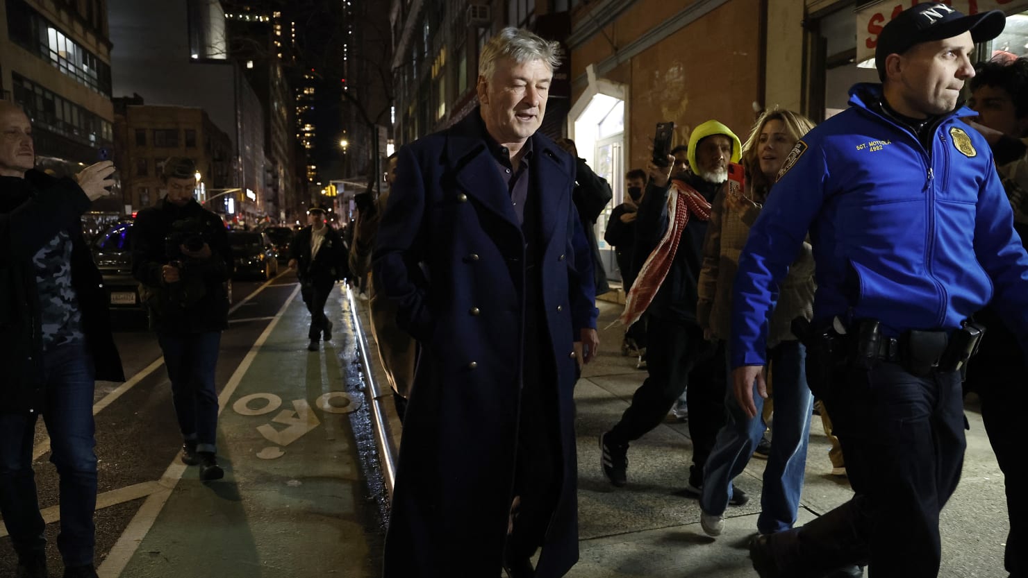 Alec Baldwin’s Heated Confrontation At Pro-Palestinian Protest In NYC