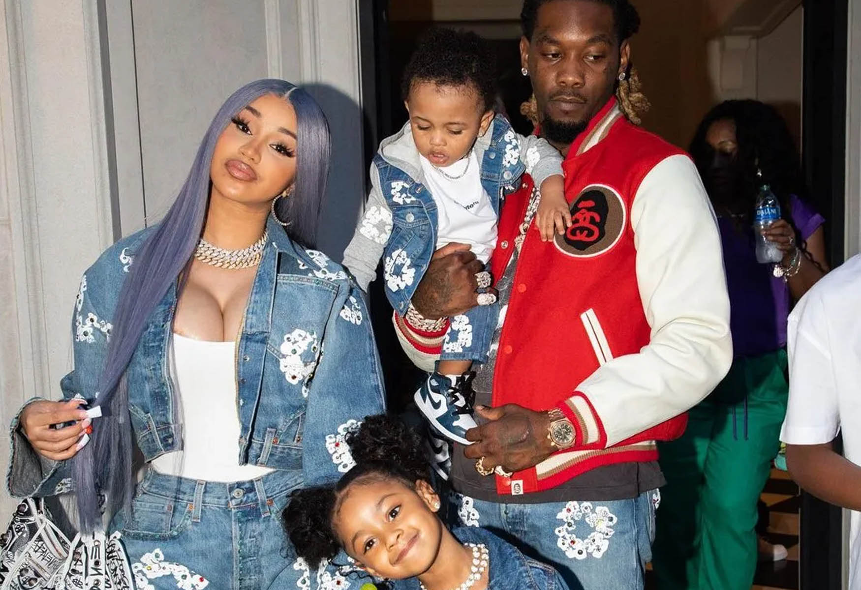 Cardi B And Offset Celebrate Christmas Together With Their Kids Despite Breakup
