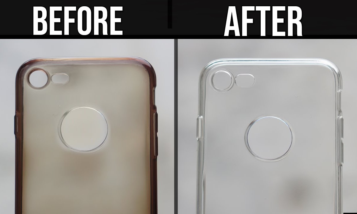 cleaning-a-browned-clear-phone-case