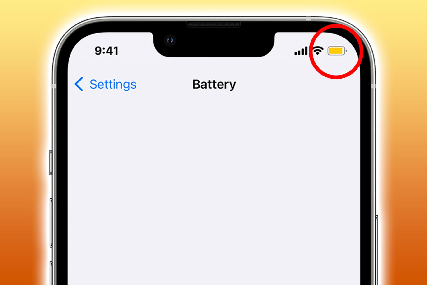 decoding-iphone-signals-understanding-yellow-battery-indicator
