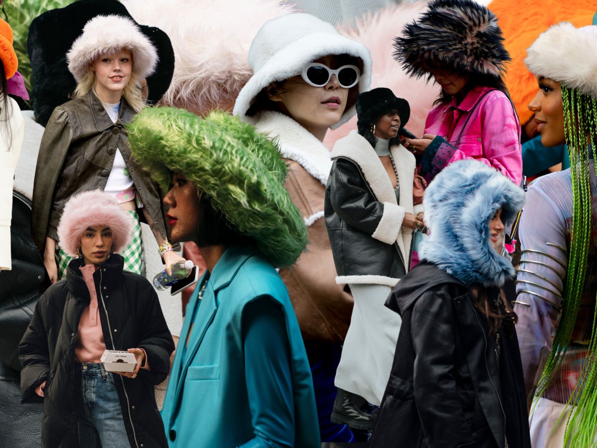 Fuzzy Hats: The Hottest Winter Trend In Hollywood