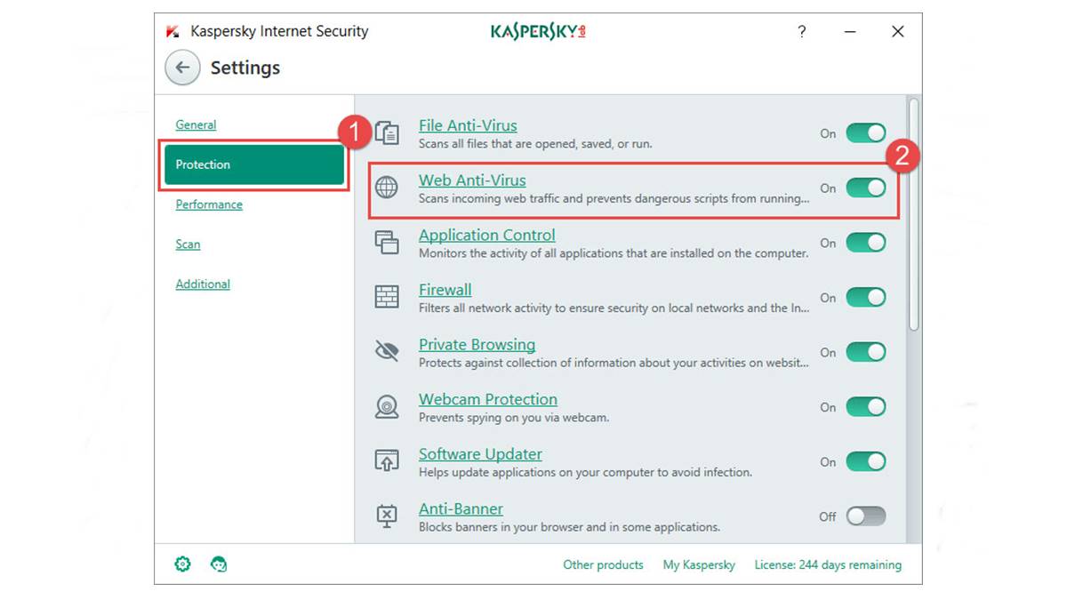 How To Add Or Allow Website On Kaspersky Internet Security