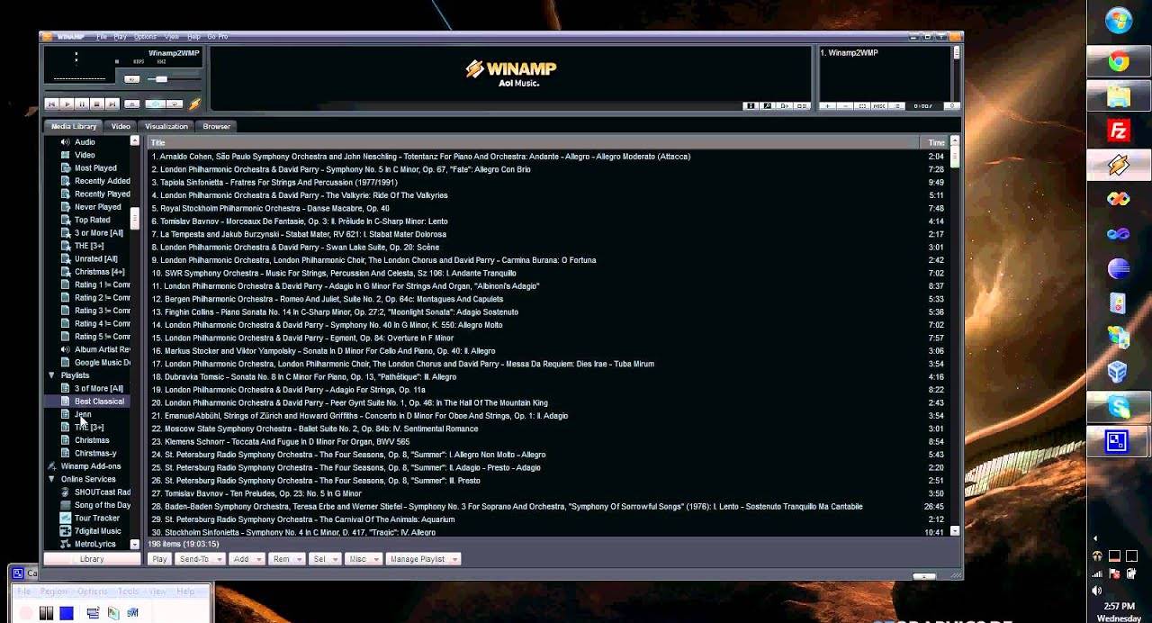 How To Create A Playlist Using Winamp