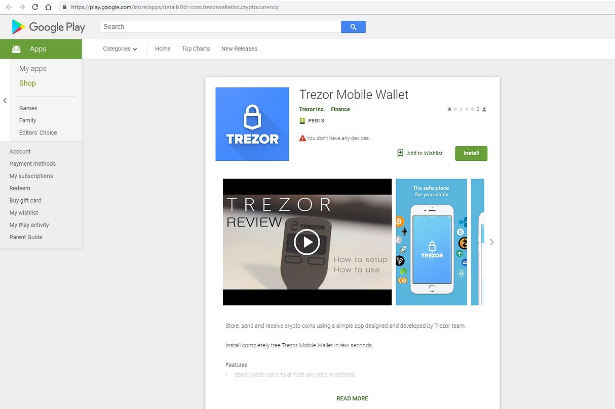 How To Create Keystore File From Trezor Wallet