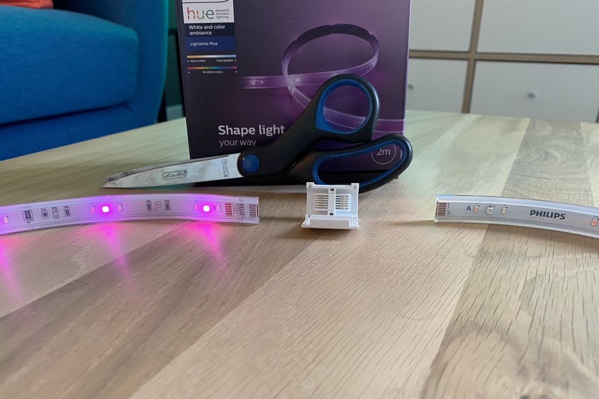 How To Cut Philips Hue Light Strip