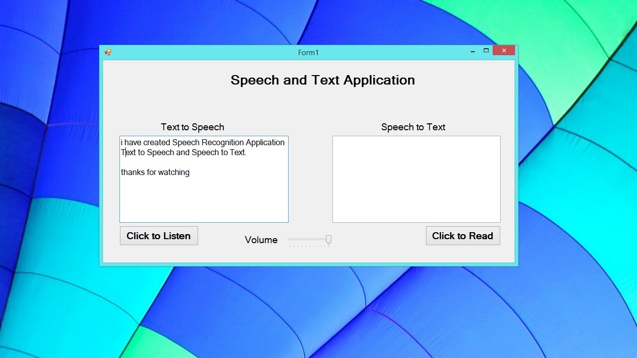 How To Google Search Something With Voice Recognition In Windows Form Application