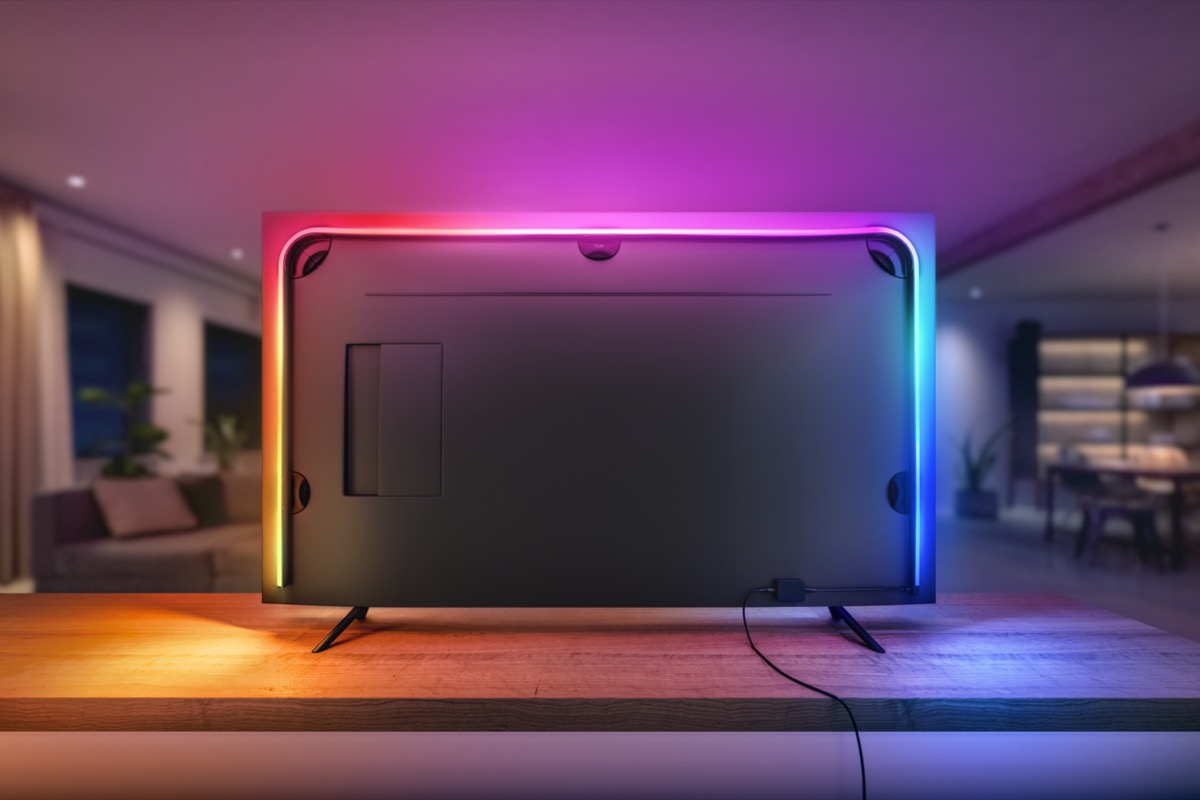 How To Install Philips Hue Lightstrip Behind TV