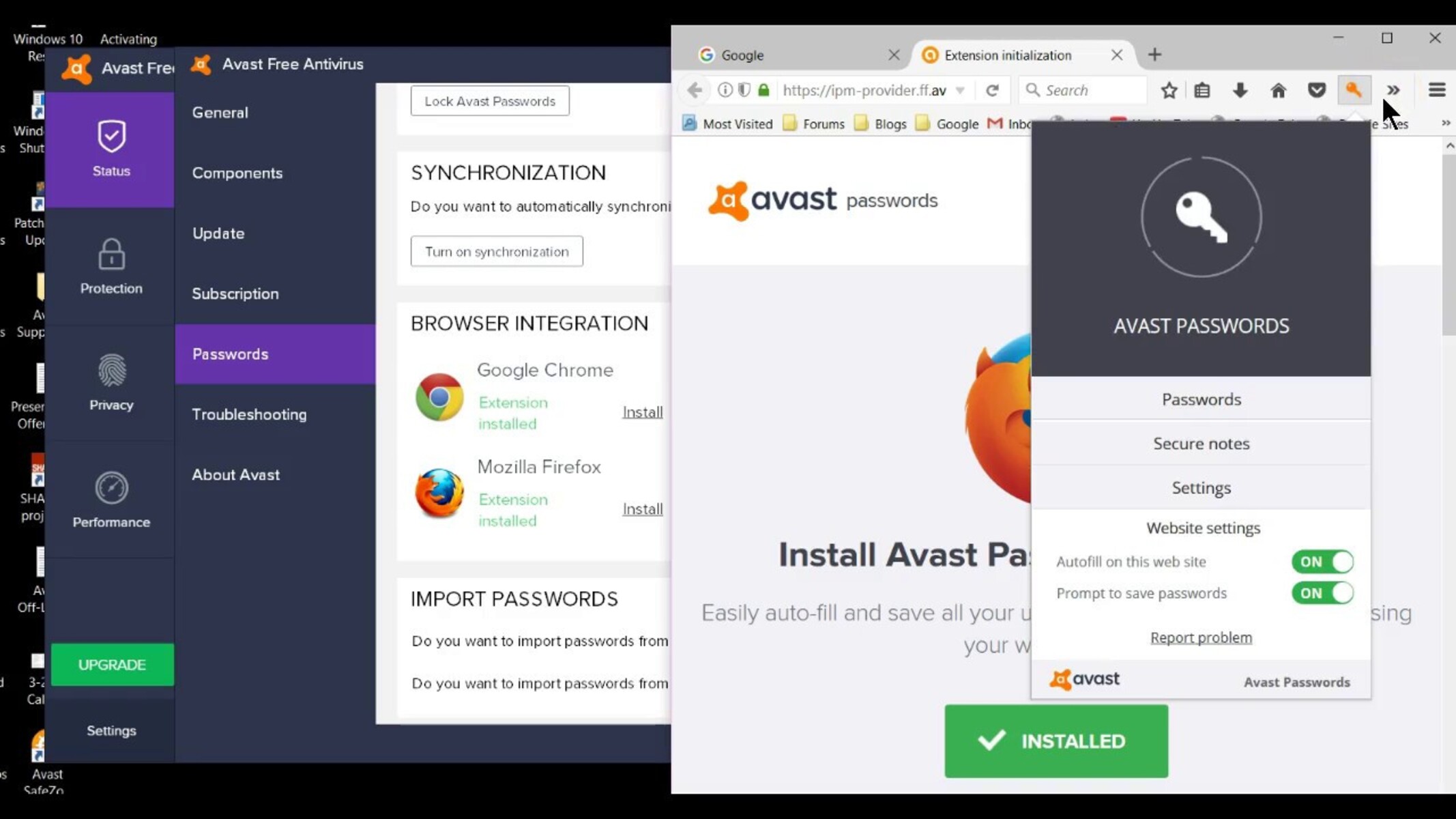 How To Reset Avast Internet Security Password