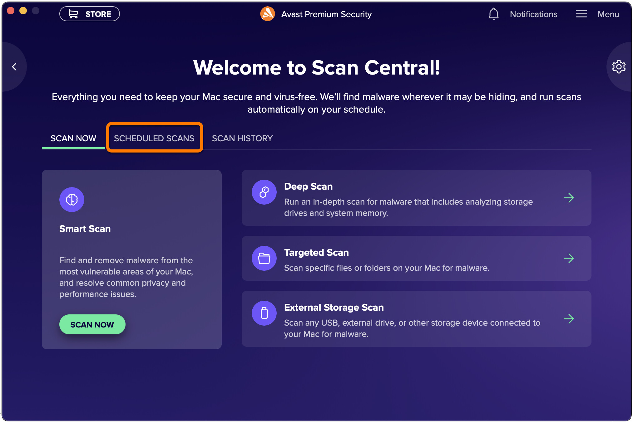 How To Schedule A Scan In Avast Internet Security