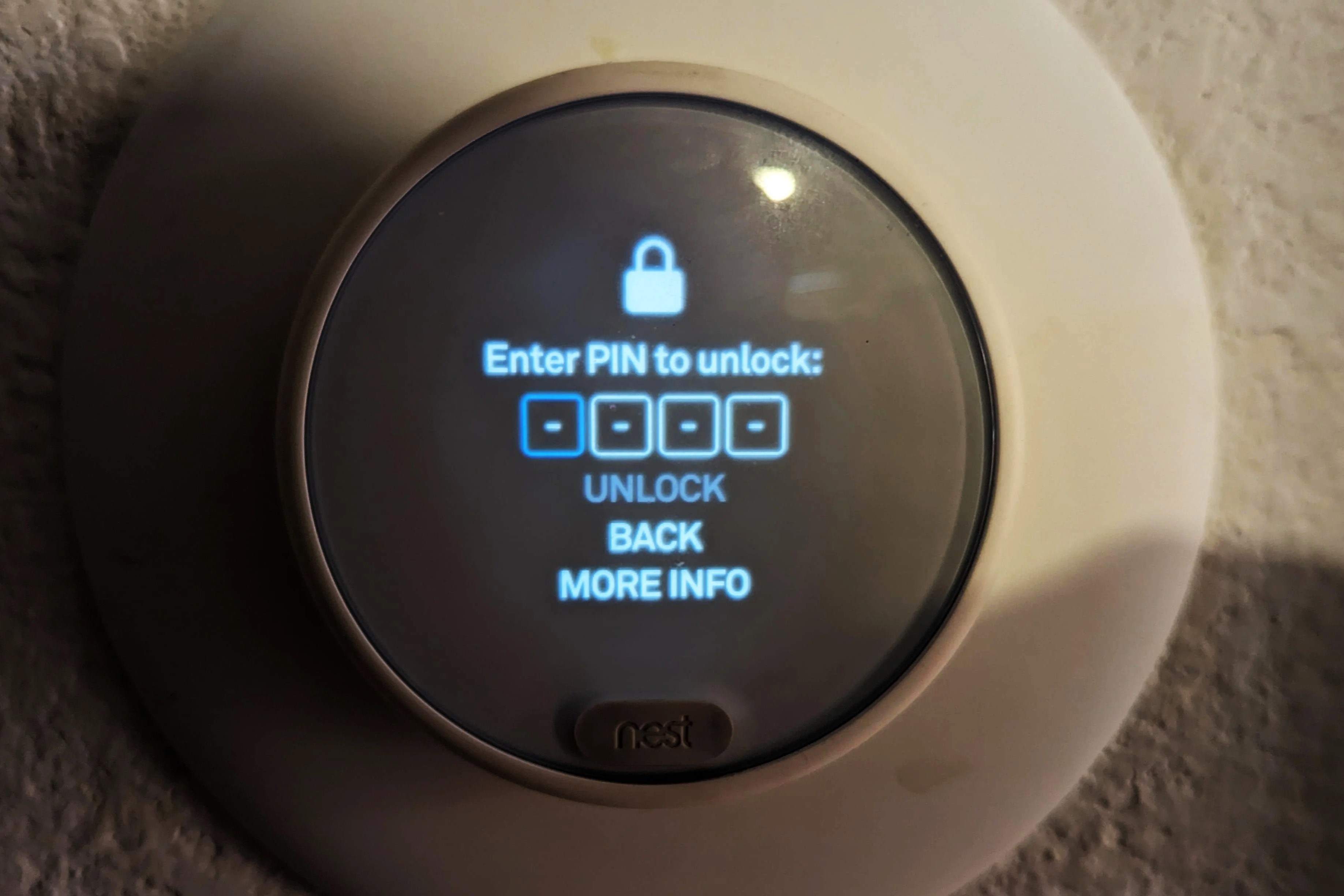 How To Unlock Nest Thermostat Without PIN Or App