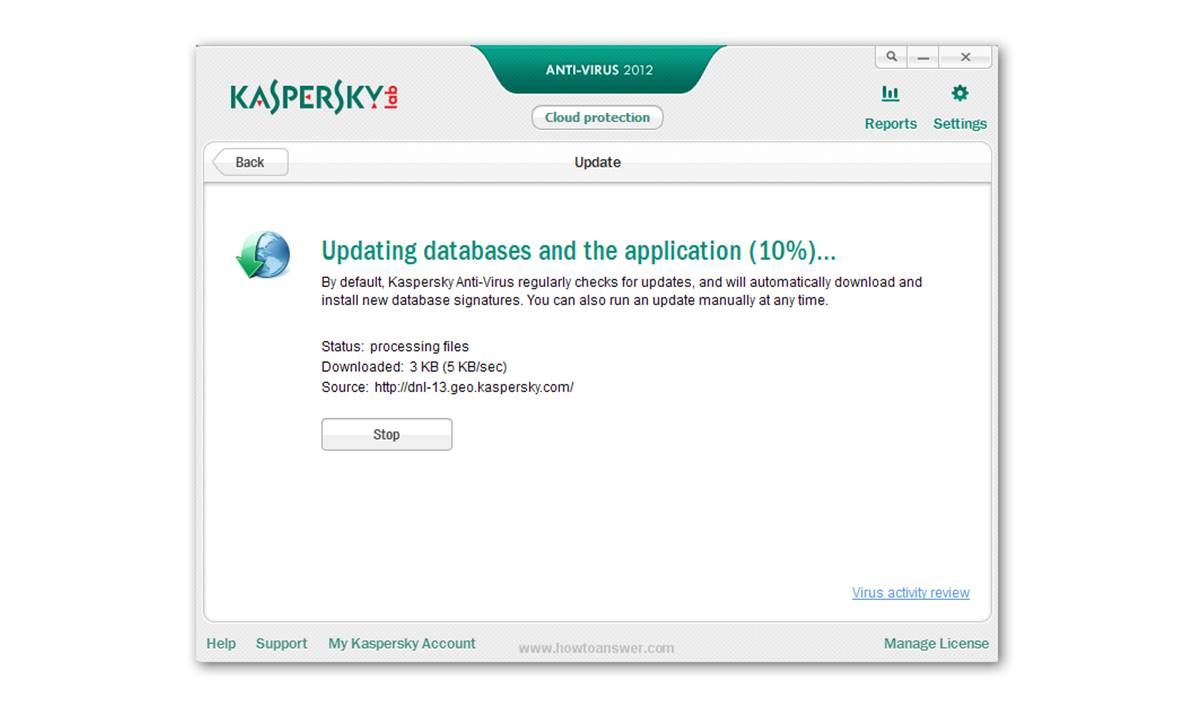 How To Update Kaspersky Database