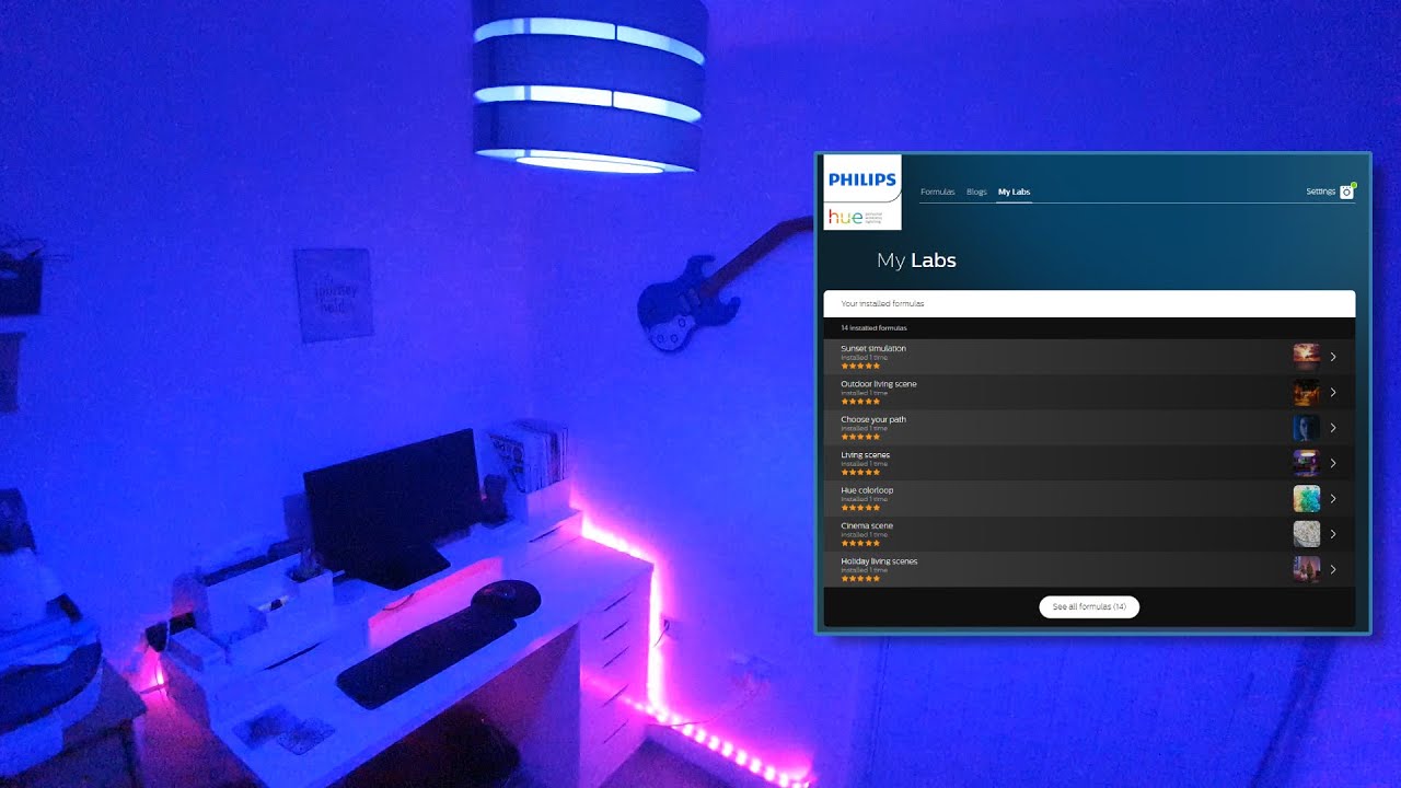 How To Use Formulas With Philips Hue