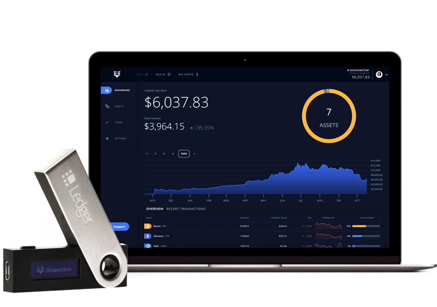 How To Use Shapeshift With Ledger Nano S
