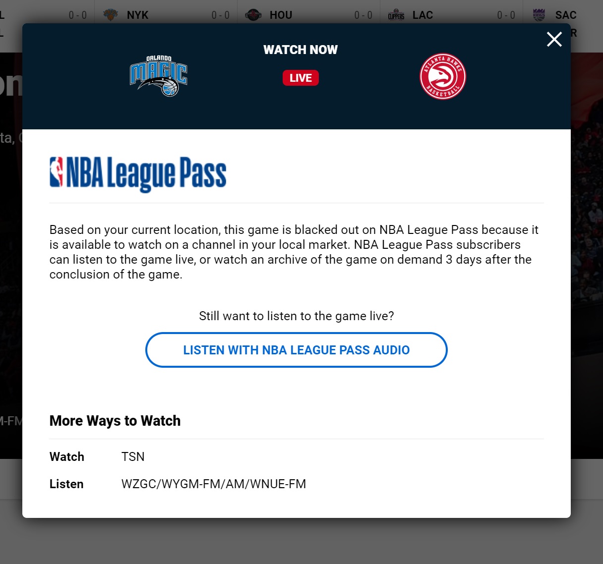 How To Watch League Pass