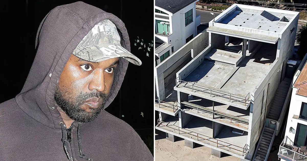 Kanye West Lists Gutted Malibu Beach Home For $53 Million