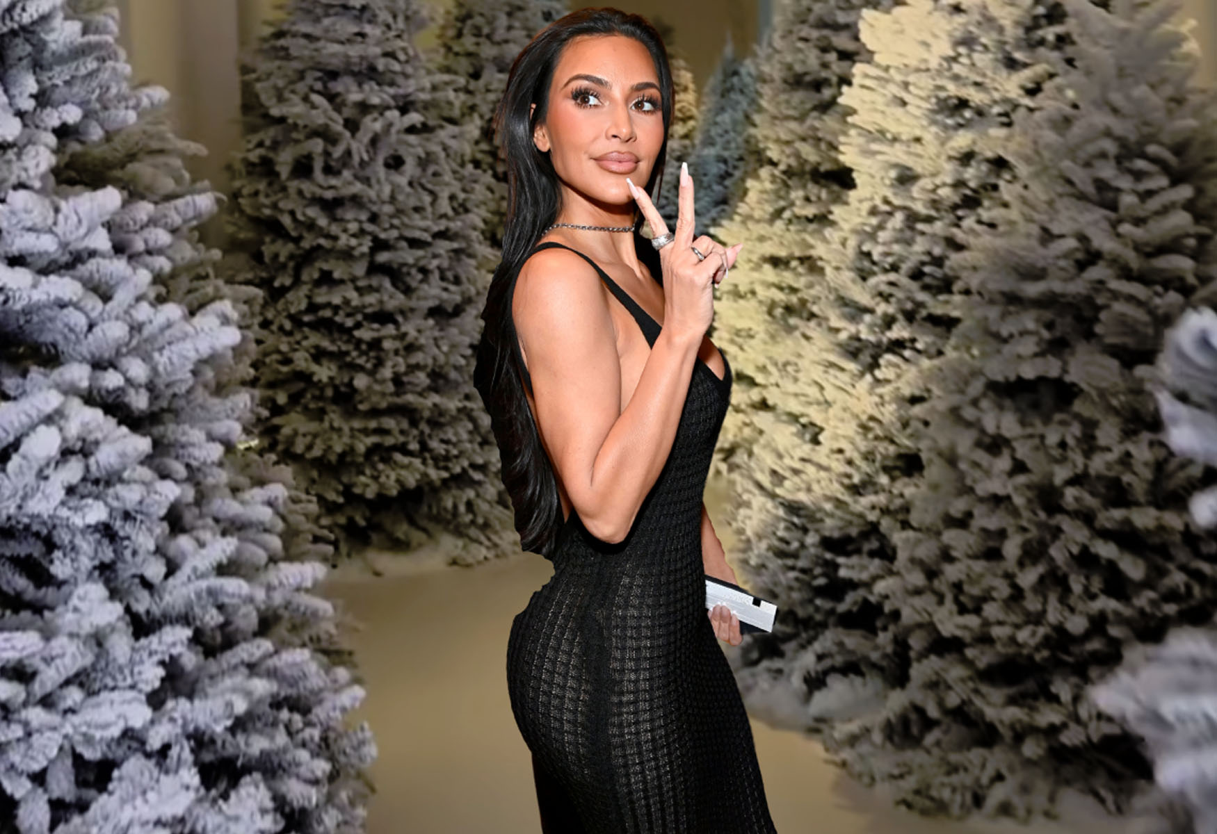 Kim Kardashian’s Spectacular Kid-Themed Christmas Party With Fake Snow And Festive Fun