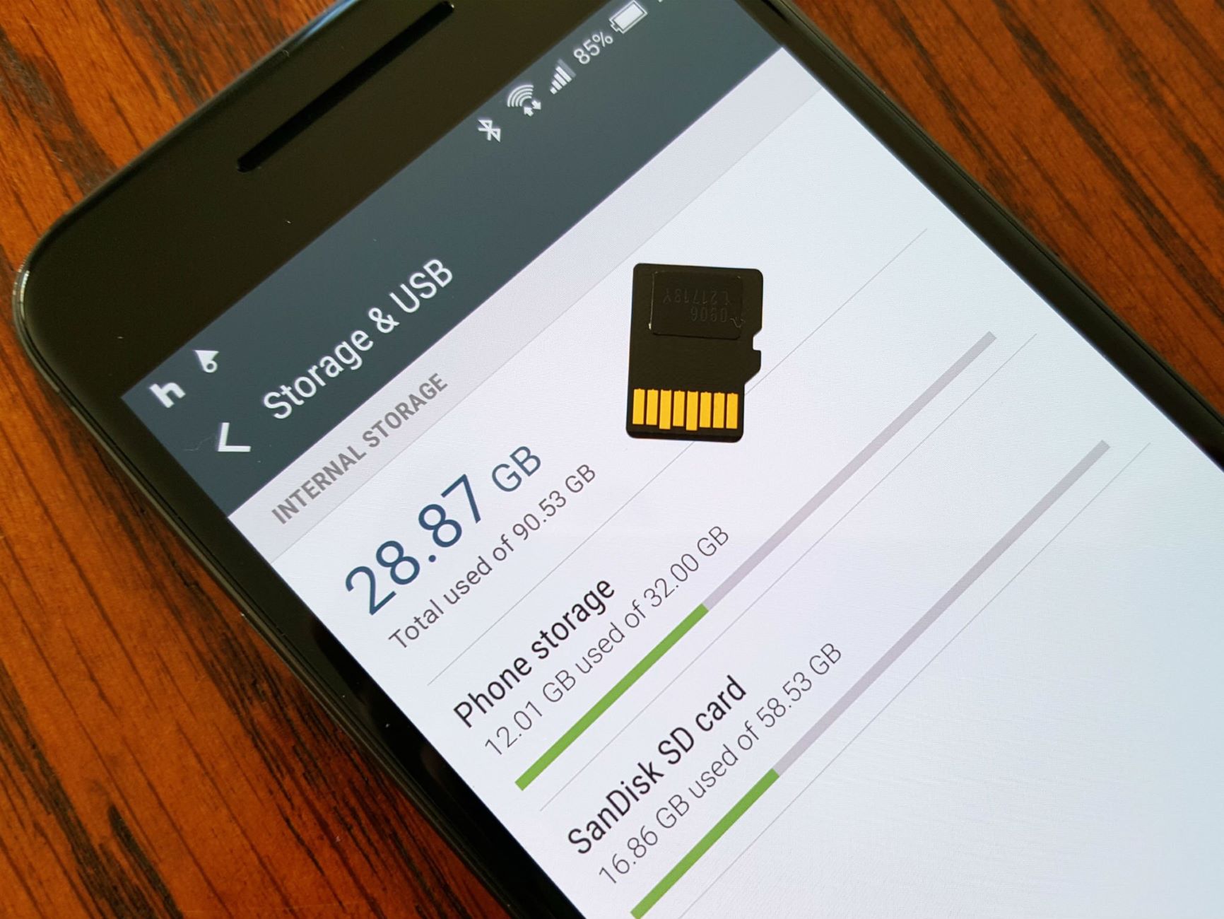 Moving Phone Storage To An SD Card