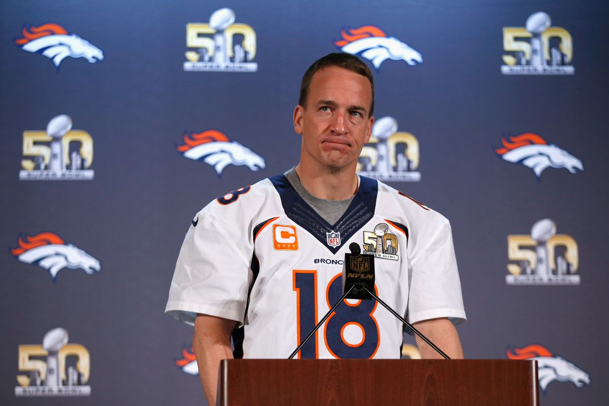 Peyton Manning Gets Pelted With Snowballs As Santa Claus