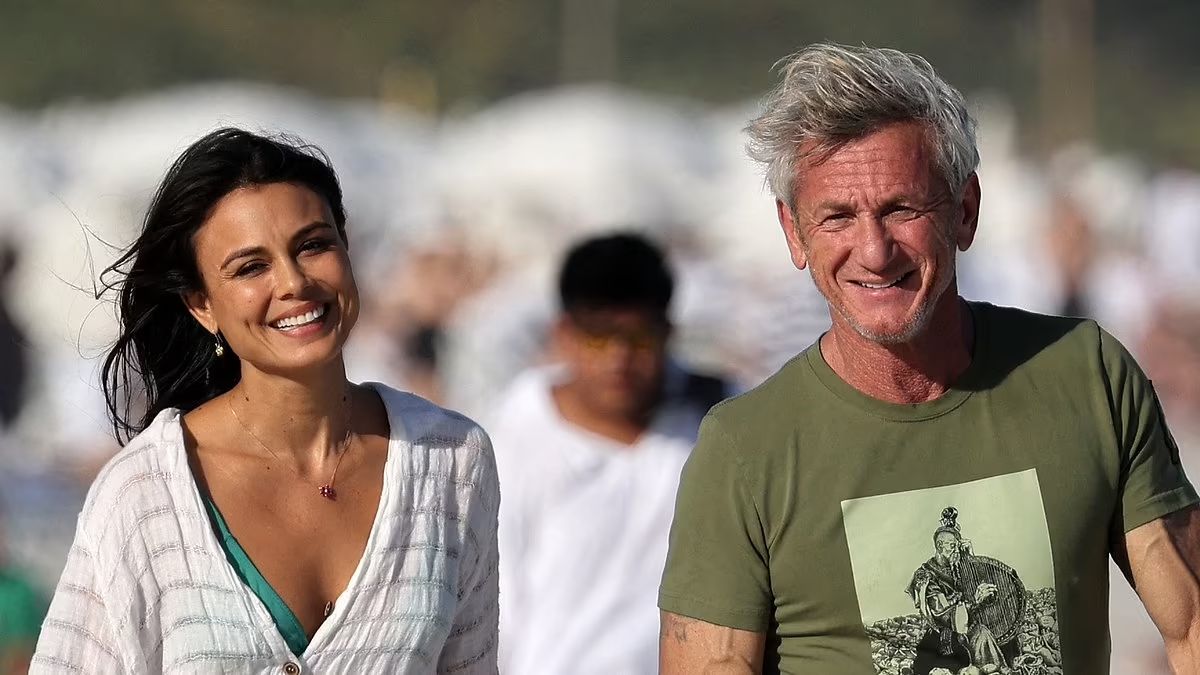 Sean Penn Spotted Engaging In PDA With Actress Nathalie Kelley In Miami