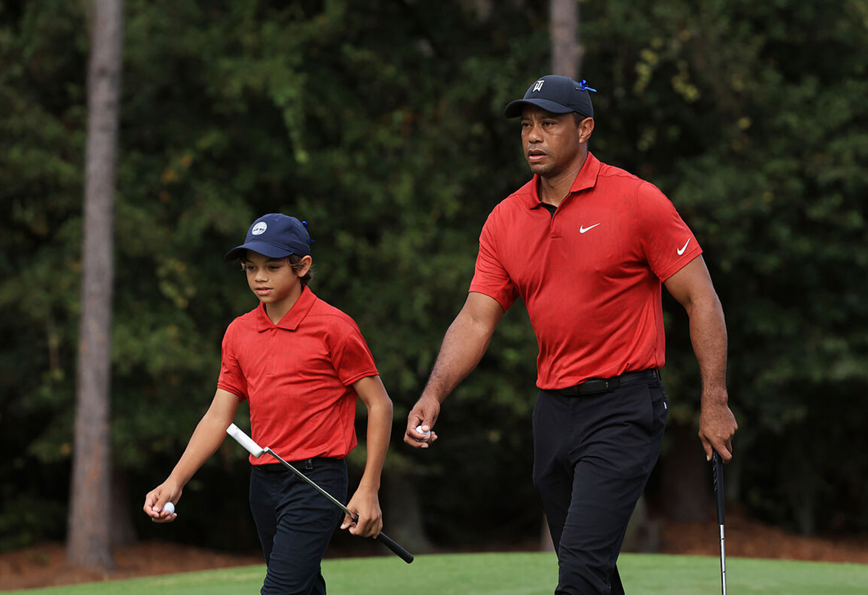 Tiger Woods Impressed By Son's Golf Shot, 'F***ing Nasty!'