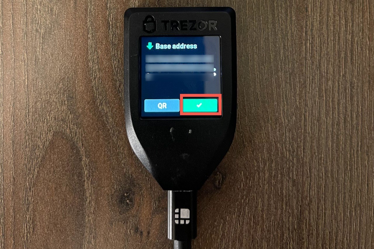 What Is The Public Address For A Trezor