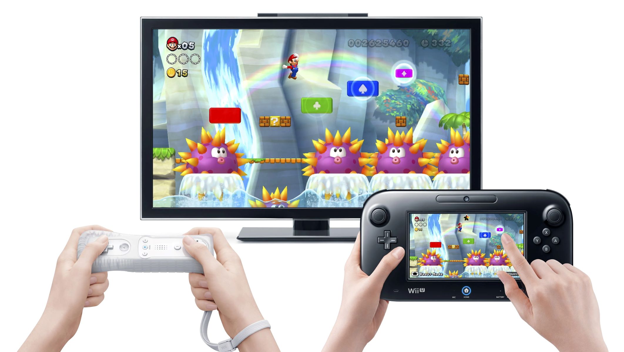 Wii U: Switching Between TV And Gamepad In Wii Mode
