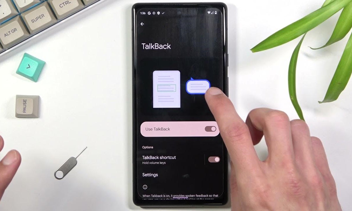 Accessibility Control: Turning Off Talkback On Google Pixel 6