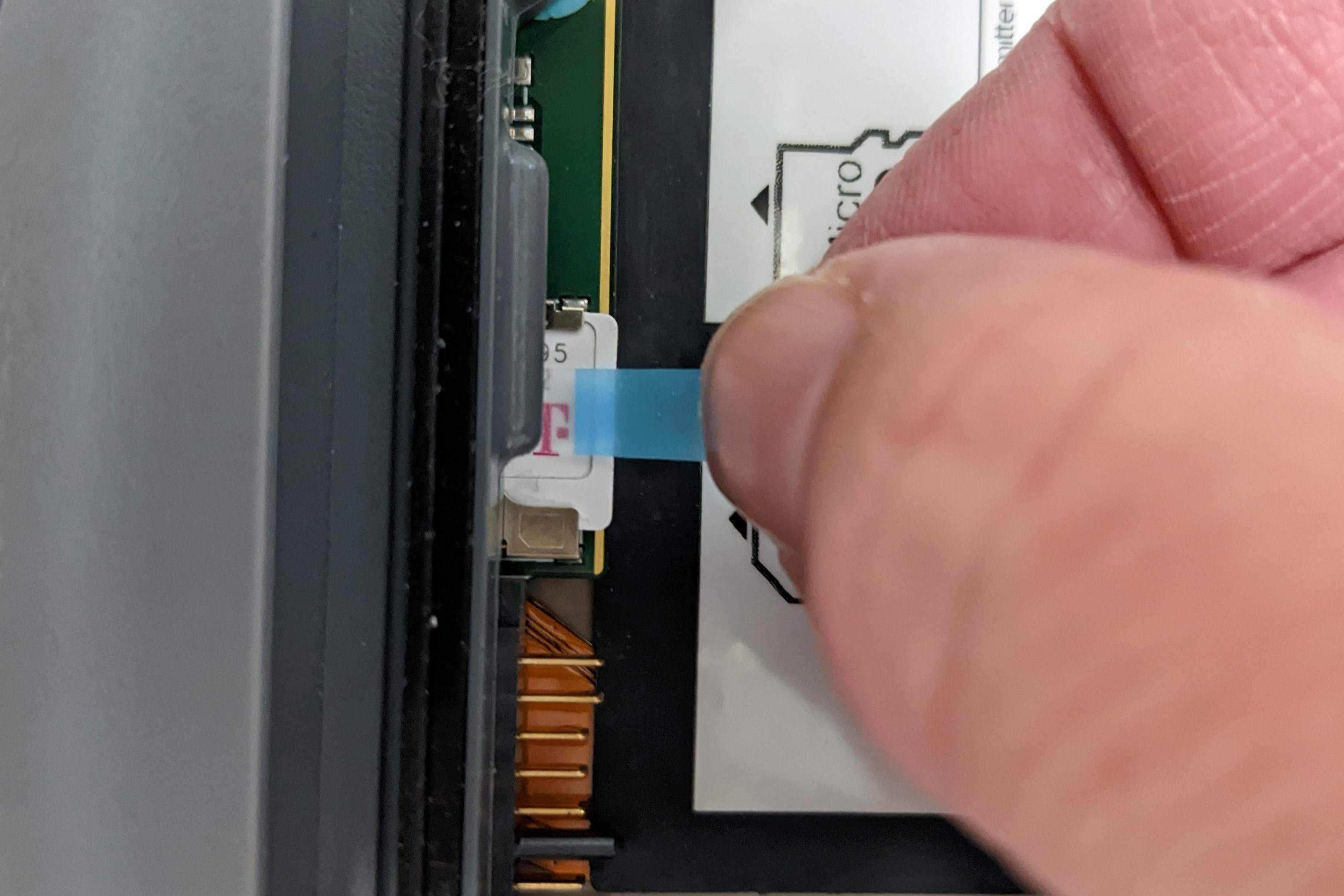 Adapting Micro SIM For Nano SIM Slot