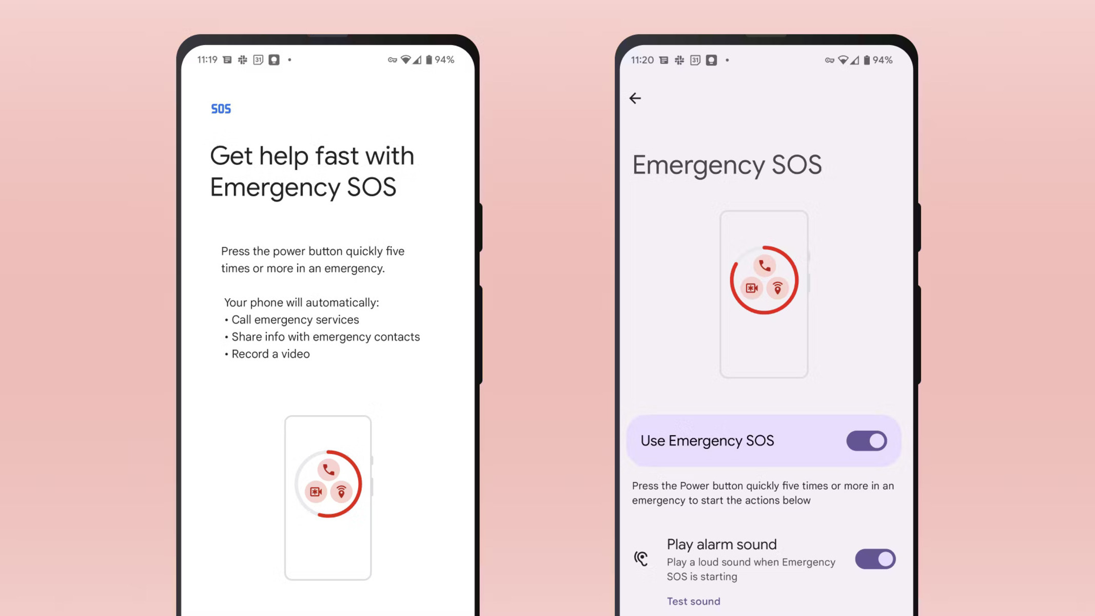 Deactivating Emergency SOS Feature On OnePlus Nord