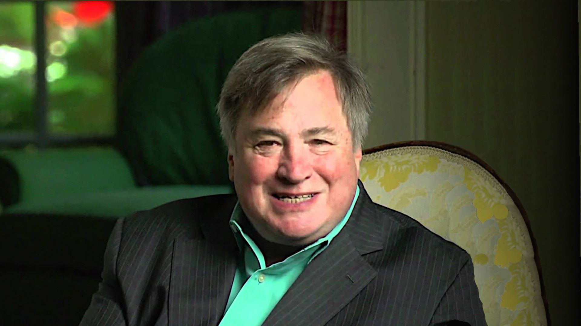 Dick Morris’ Interview Photobombed By Wife’s Caretaker In Underwear