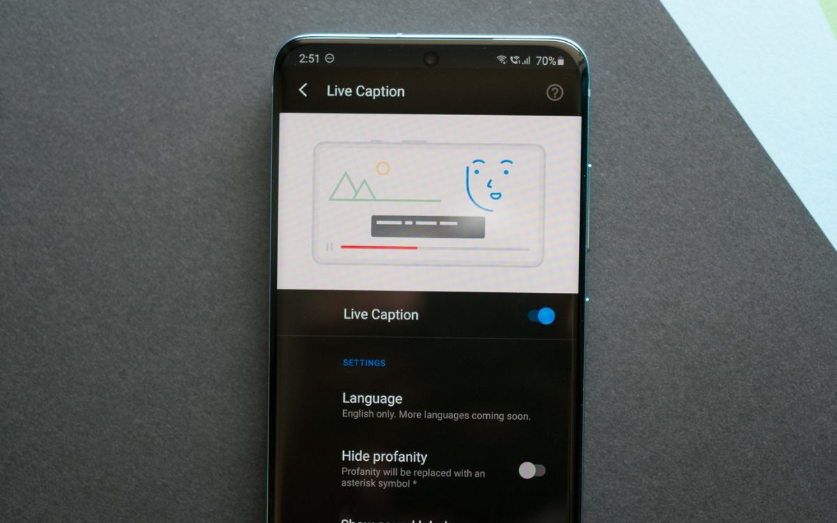 Disabling Live Caption On Samsung S20: A Quick Tutorial