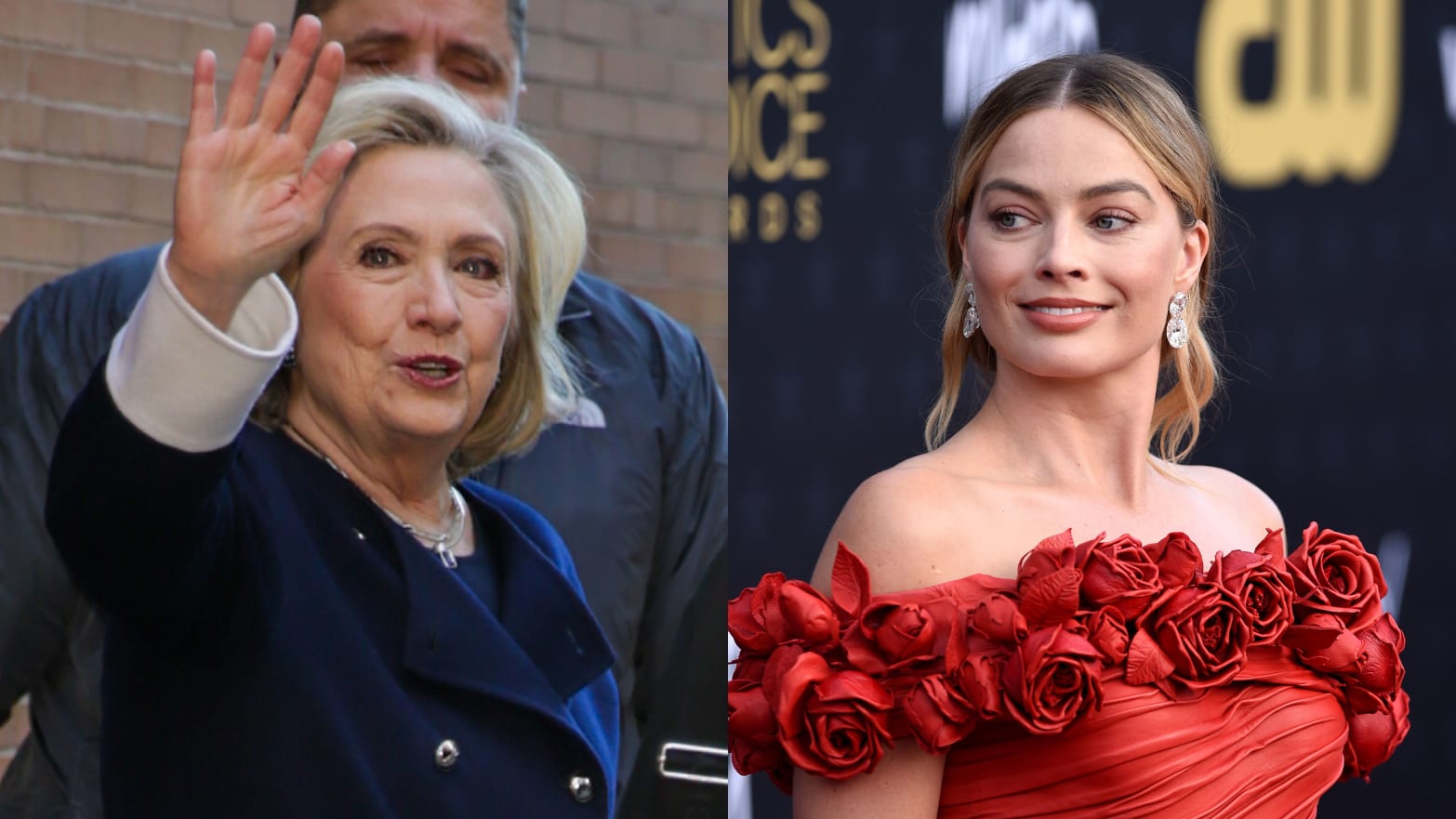 Hillary Clinton Voices Support For Margot Robbie And Greta Gerwig After ‘Barbie’ Snub