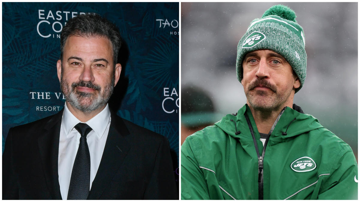 Jimmy Kimmel Clashes With Aaron Rodgers Over Jeffrey Epstein Claim