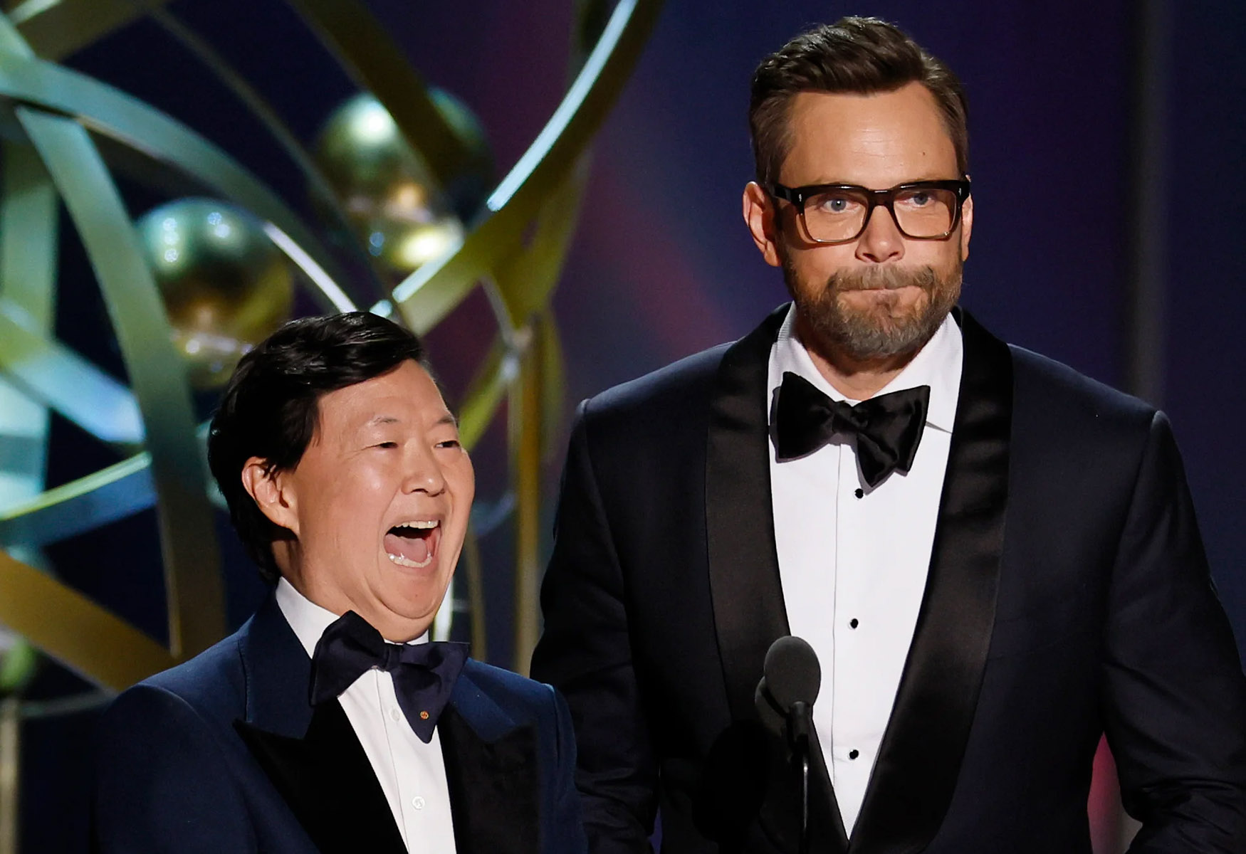 Ken Jeong, Joel McHale Roast Jo Koy’s Golden Globes Monologue At Emmys