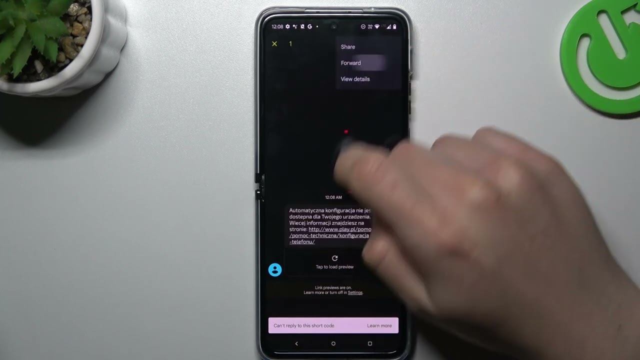 Messaging Tips Forwarding Text Messages on Motorola Razr CitizenSide
