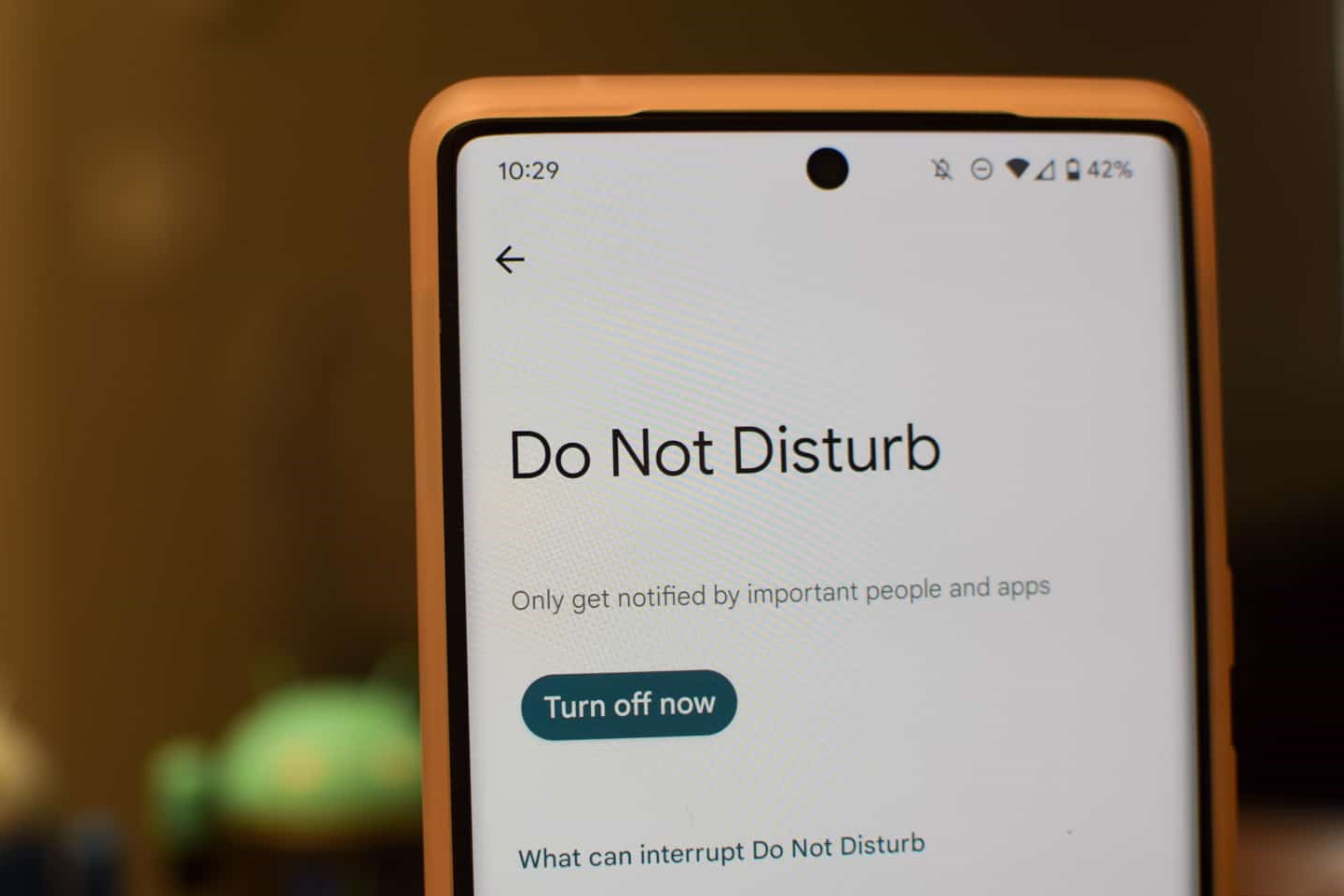 Notification Control: Turning Off Do Not Disturb On Pixel 6