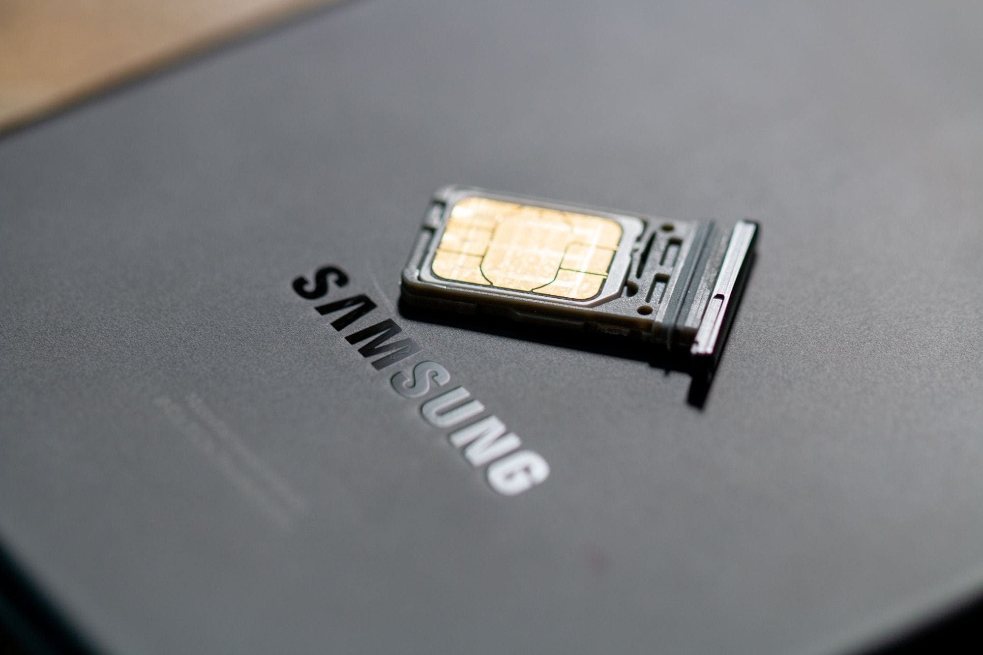 Retrieving A Stuck SIM Card From A Samsung Phone
