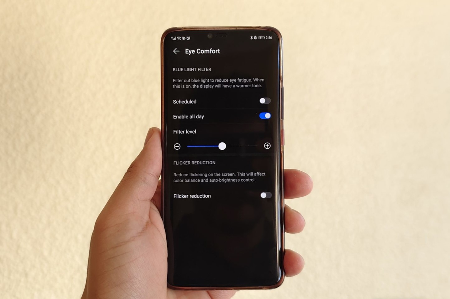 Screen Adjustments: Turning Off The Blue Light Filter On Devices