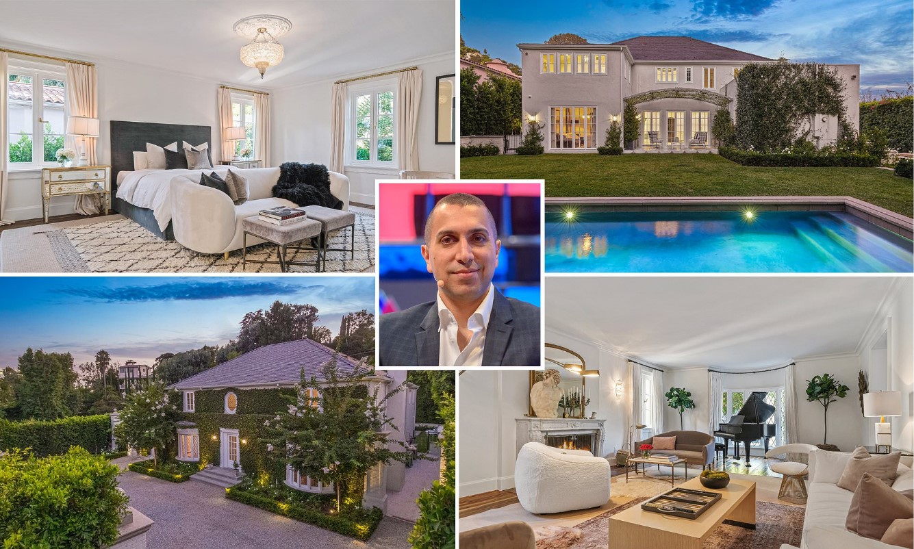 Sean Rad, Tinder Co-Founder, Lists Luxurious Los Angeles Mansion For $28.5 Million
