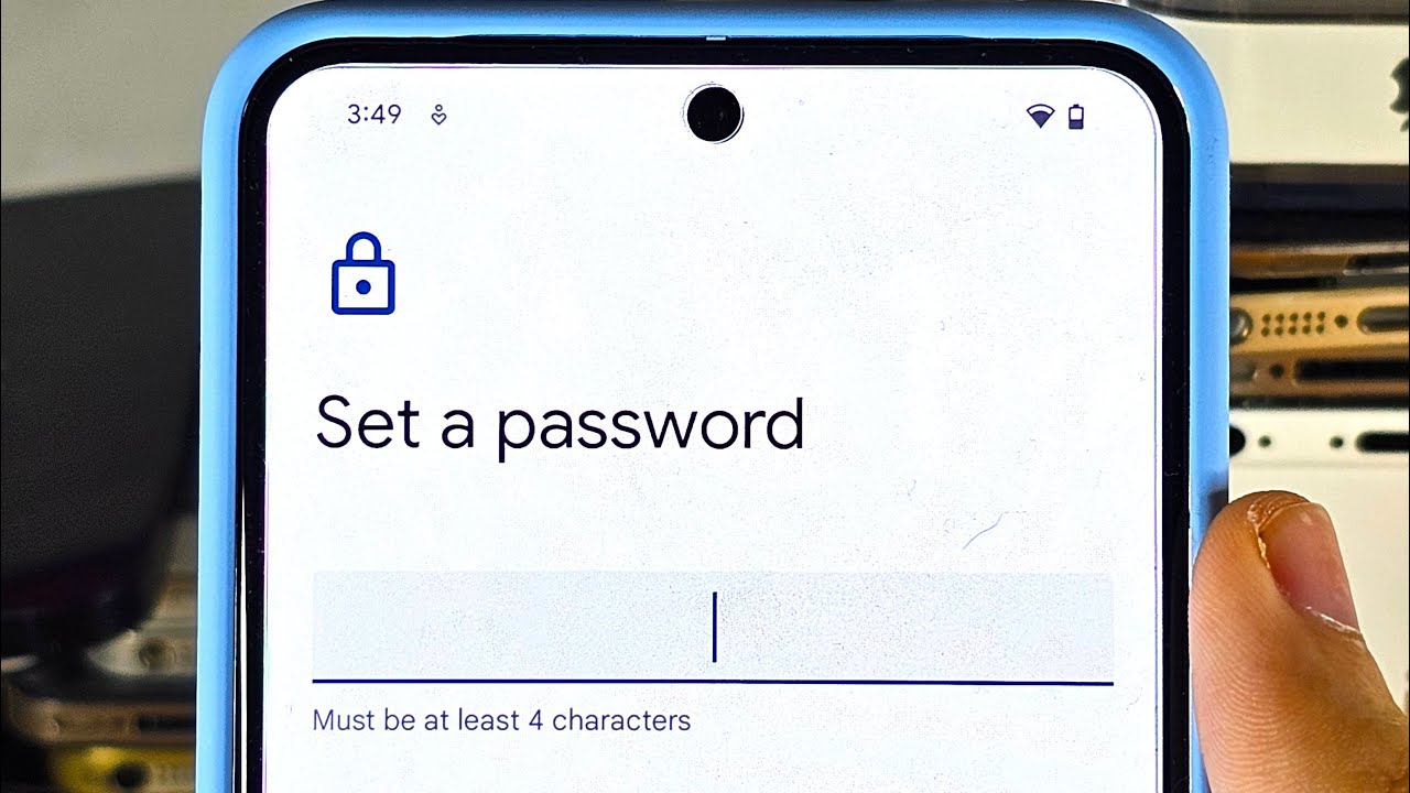 Security Measures: Changing Password On Pixel 6