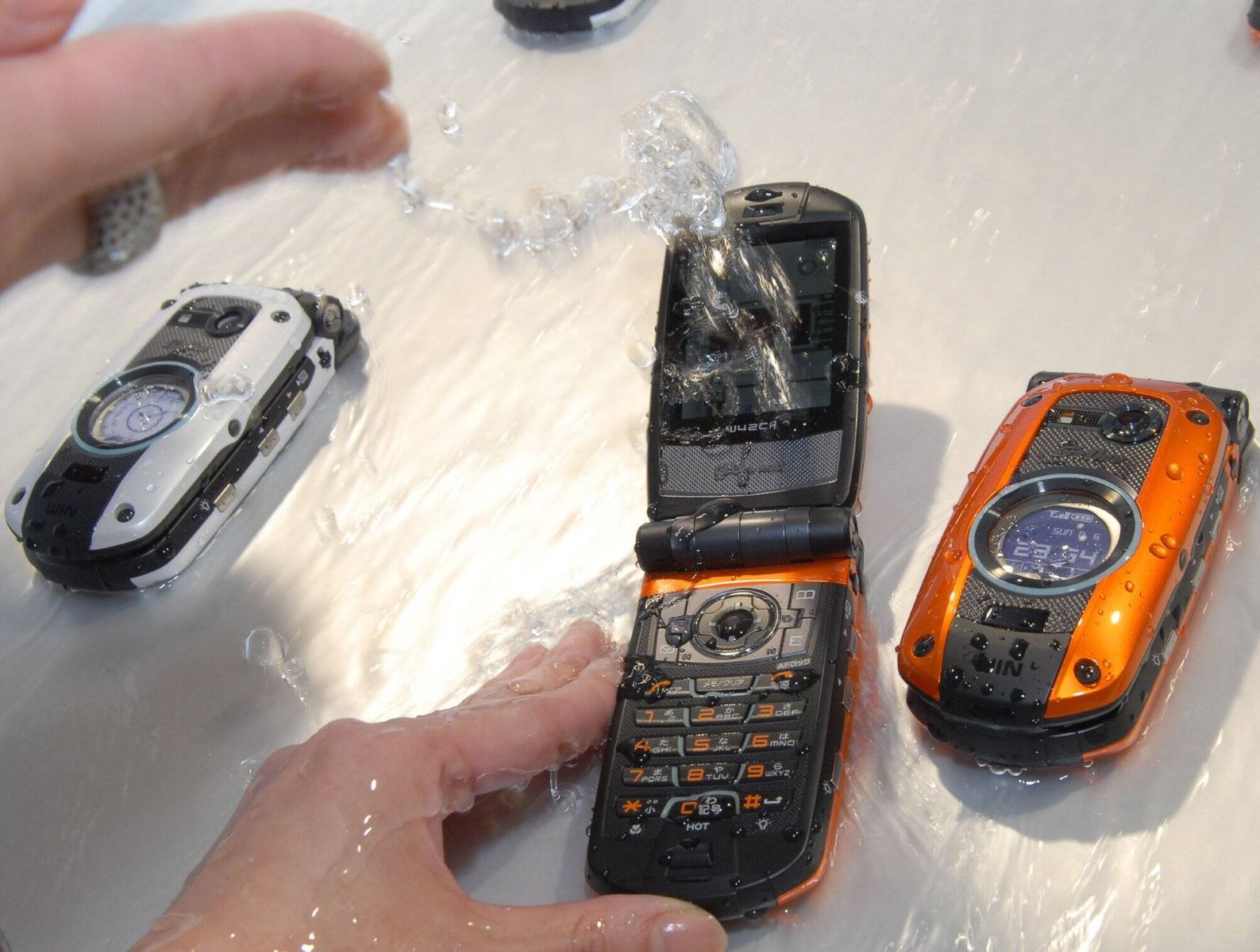 The First Waterproof Phone Unveiled